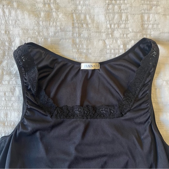 VINTAGE GOTH LACE TANK TOP - Picture 2 of 3